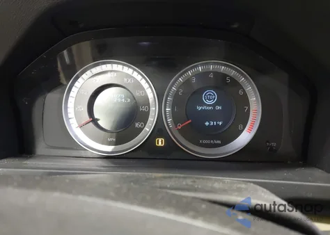 2013 Volvo S60 T5 from USA, damaged, VIN YV1612FS3D2232267